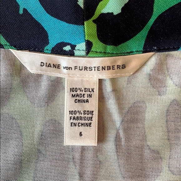 2007 RTW DVF Animal Print Shift Dress - Picture 3 of 7